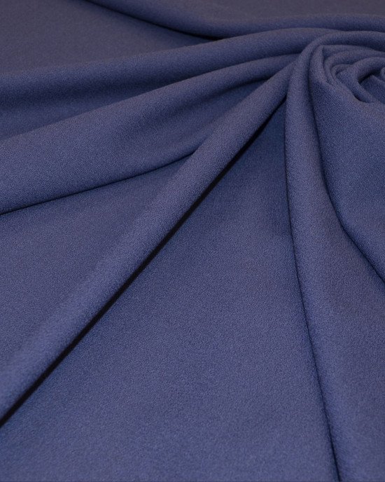 Темно синий креп (арт.24759)