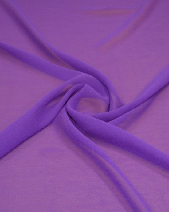 Фиолетовый шифон (арт.10168)